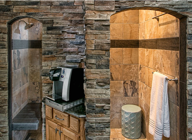 L-Shaped Shower